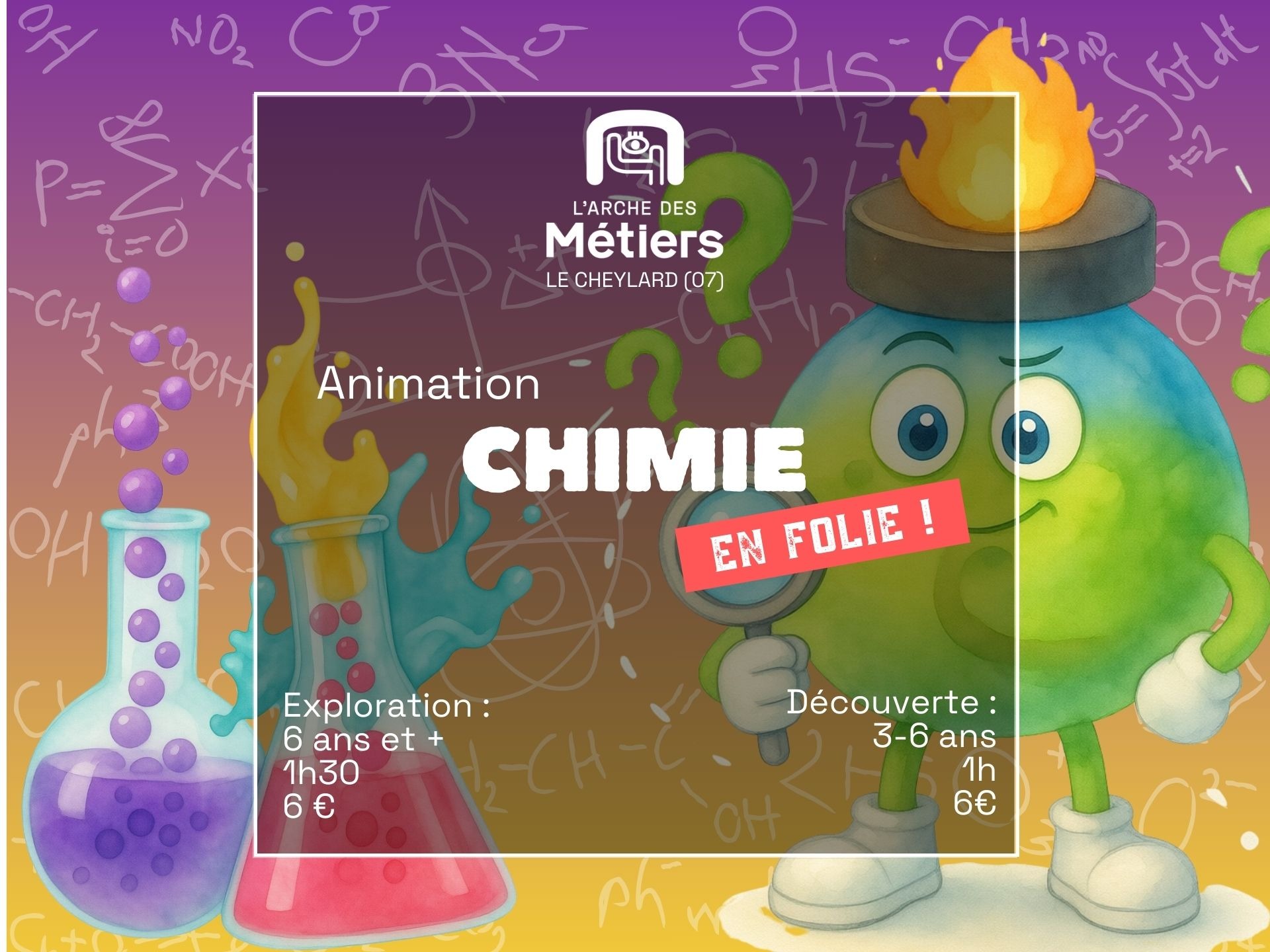 Chimie en folie ! Exploration_Le Cheylard