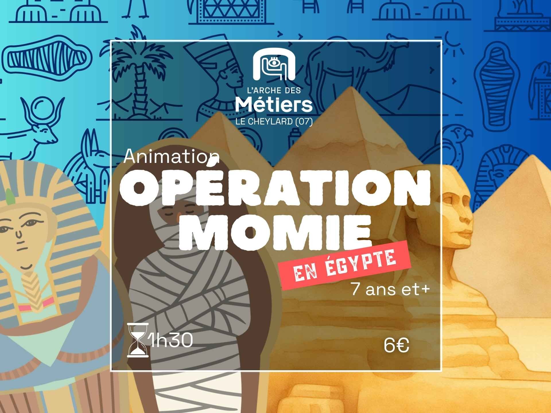 Opération momie en Égypte