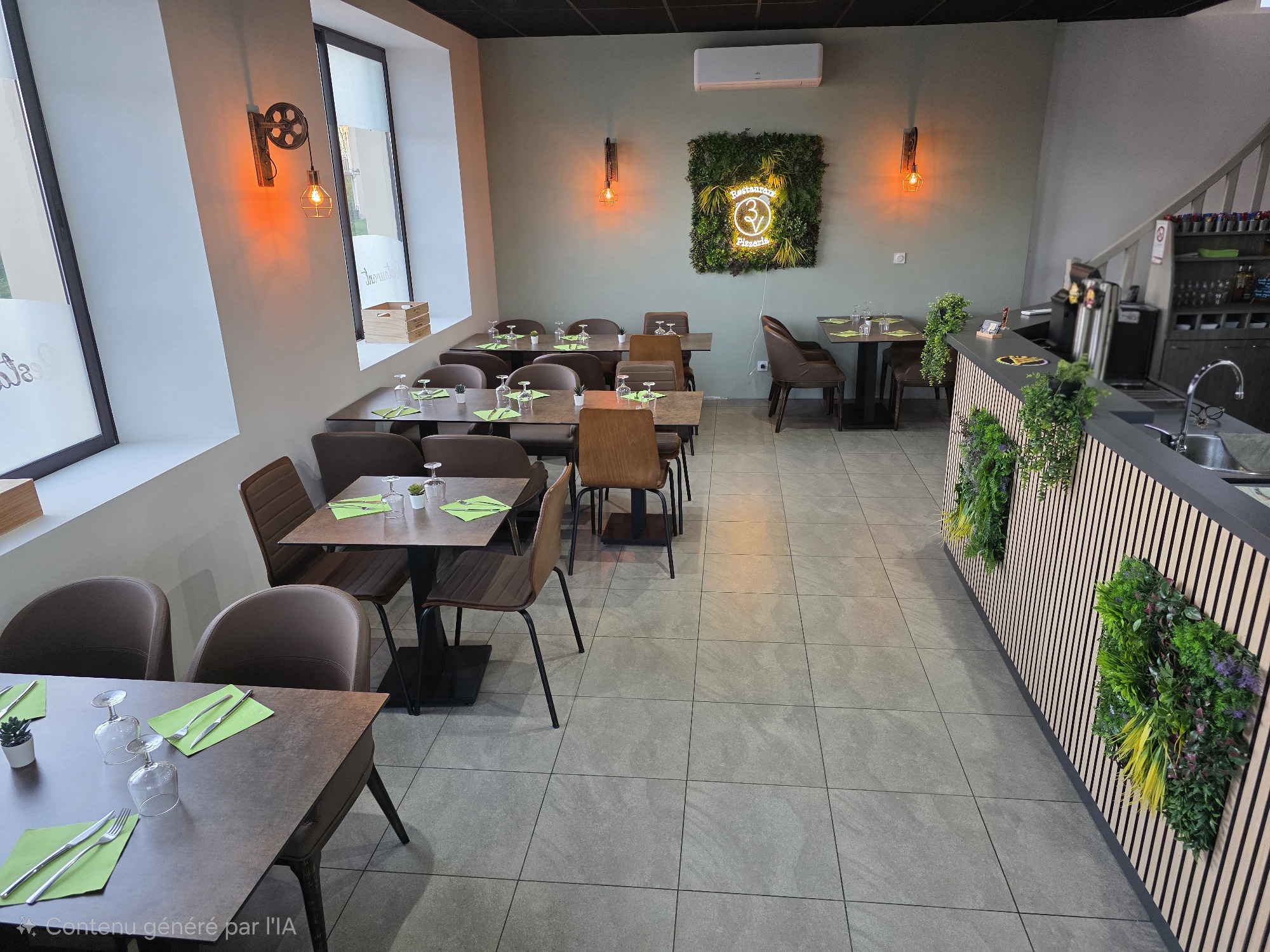 Salle intérieure du restaurant