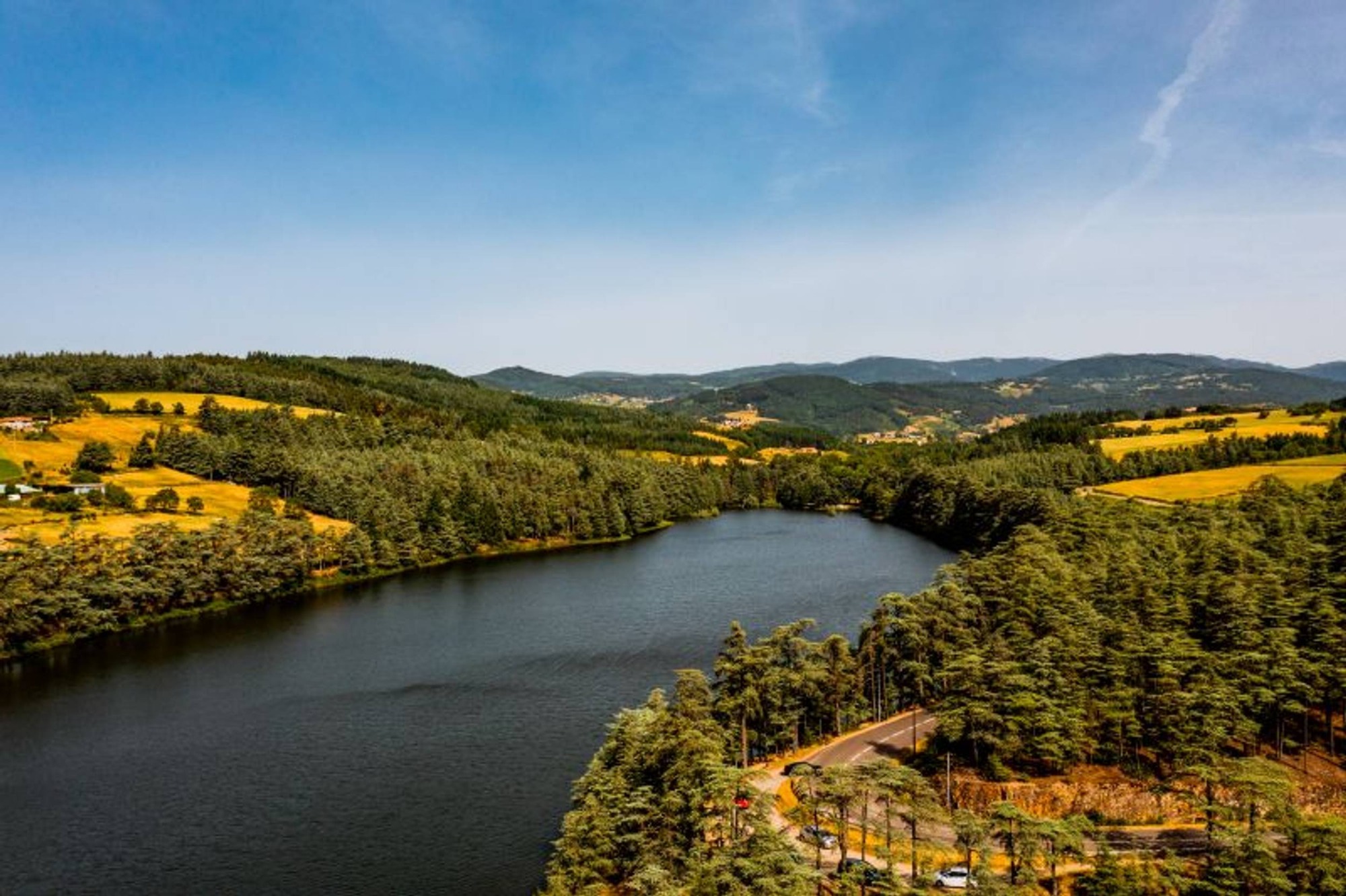 Vue sur le lac du Ternay