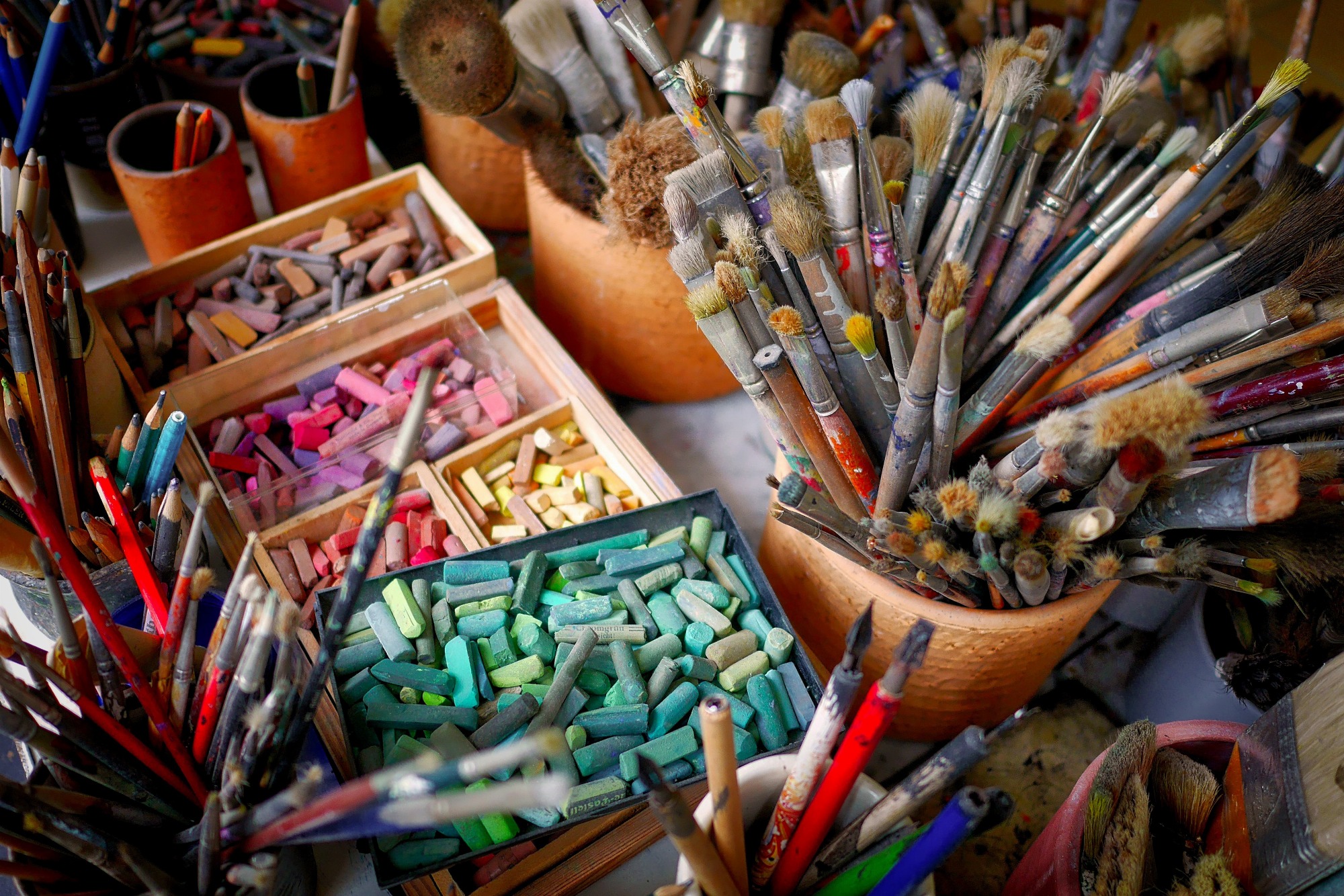 Vide atelier des artistes_Vinzieux
