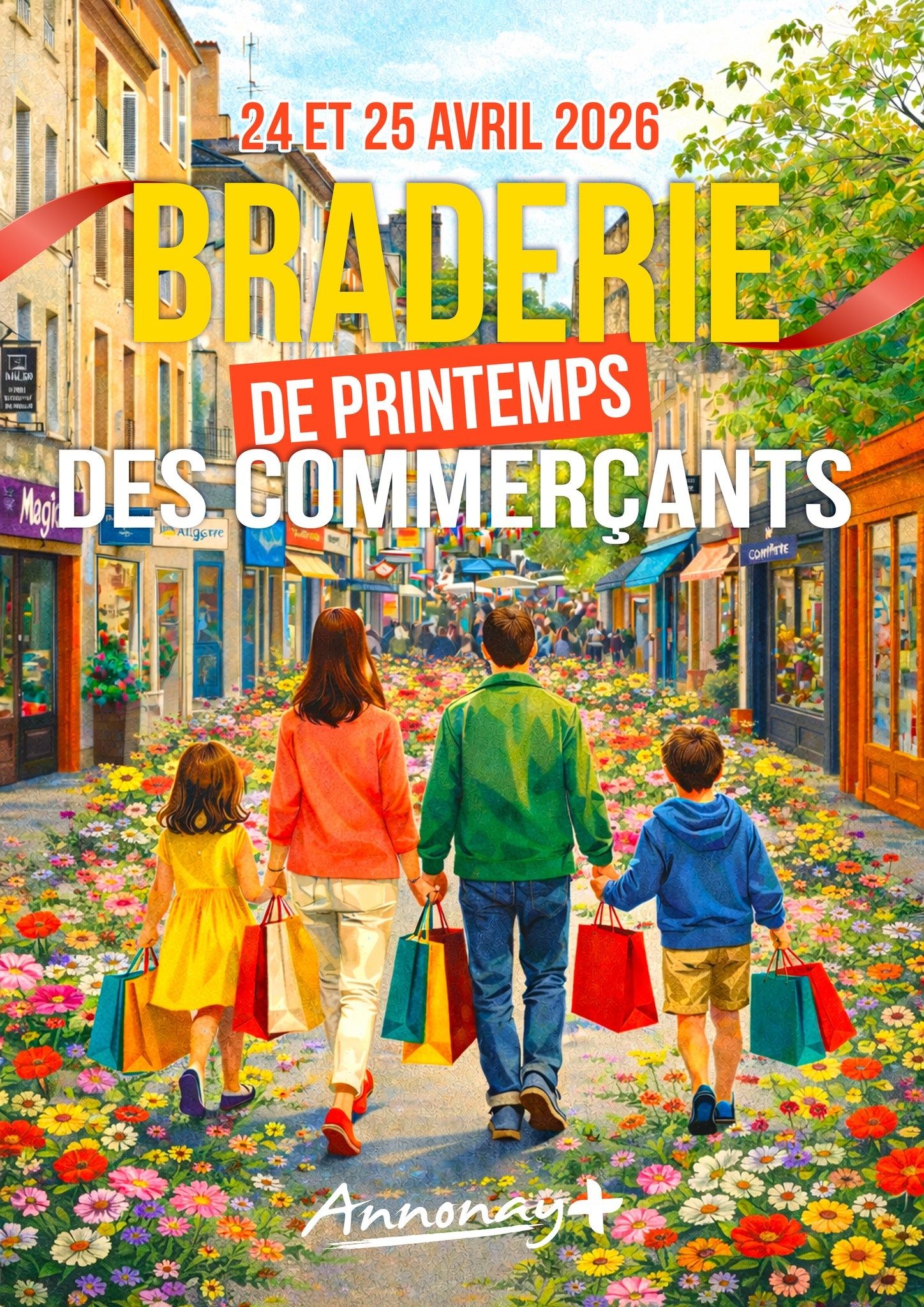 Braderie du printemps des commerçants_Annonay