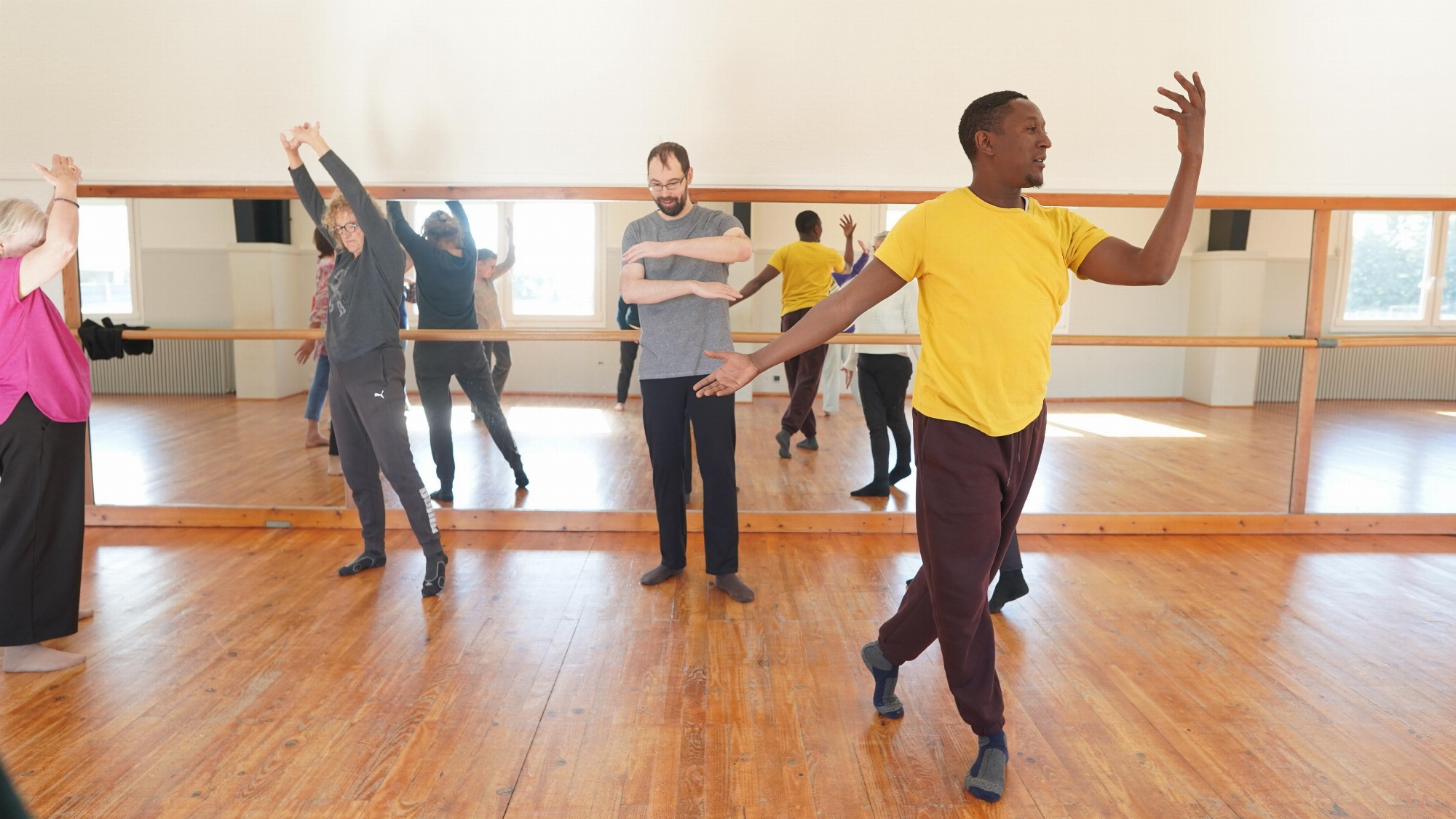 répétition avec Charles Ngombengombe