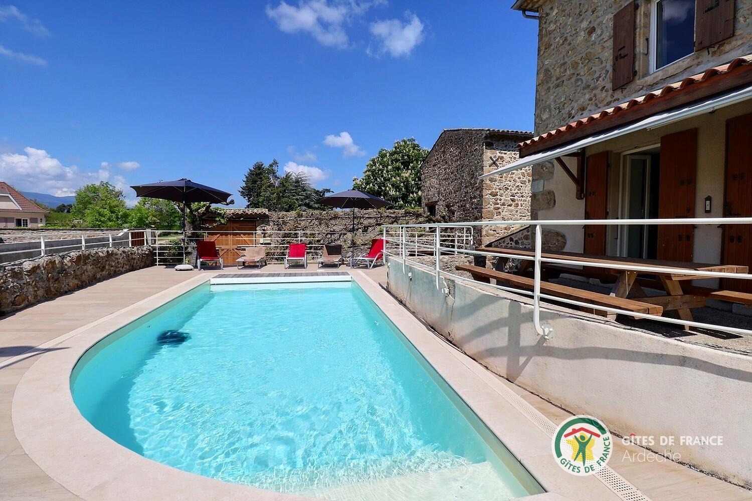 Piscine chauffée