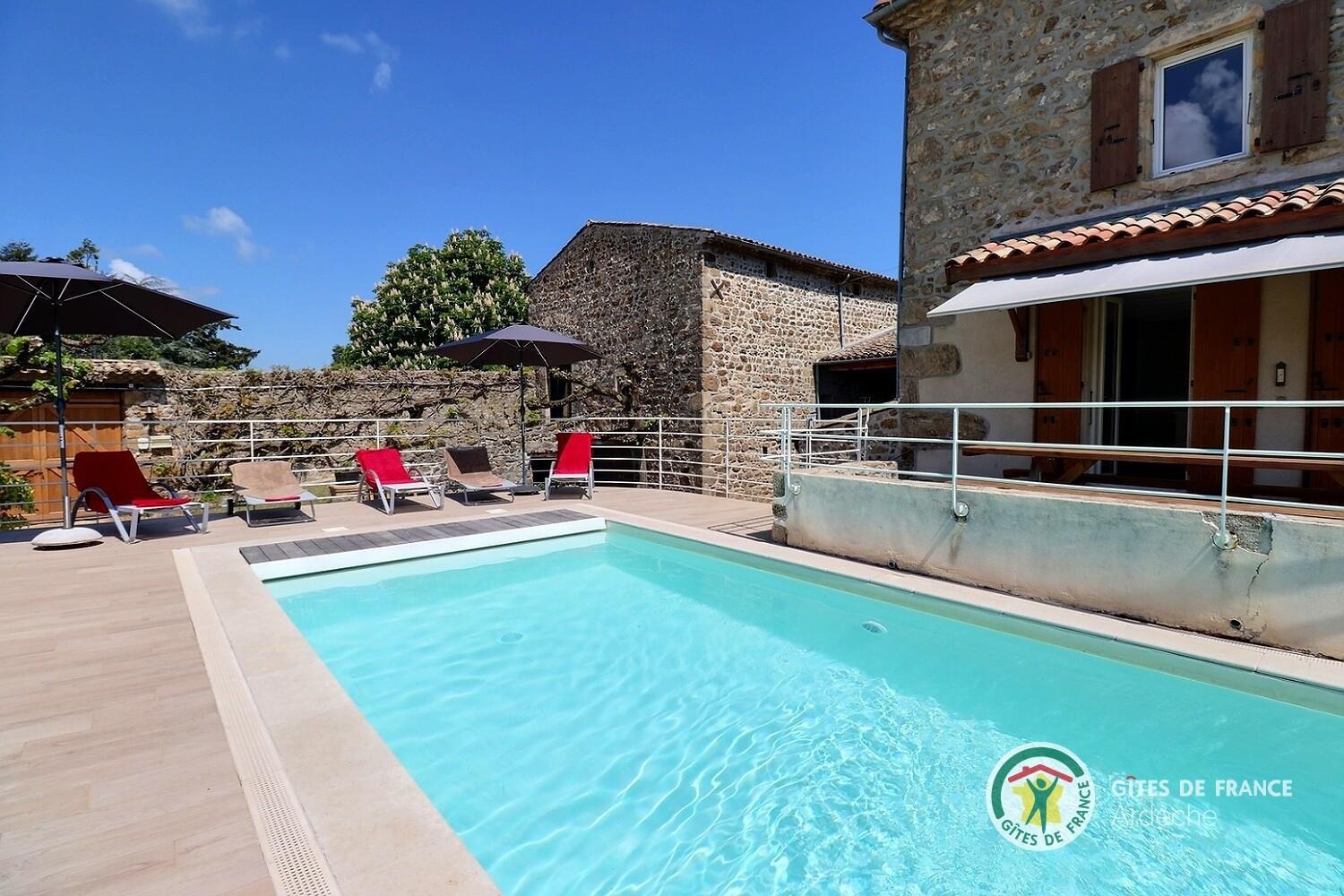 Piscine chauffée