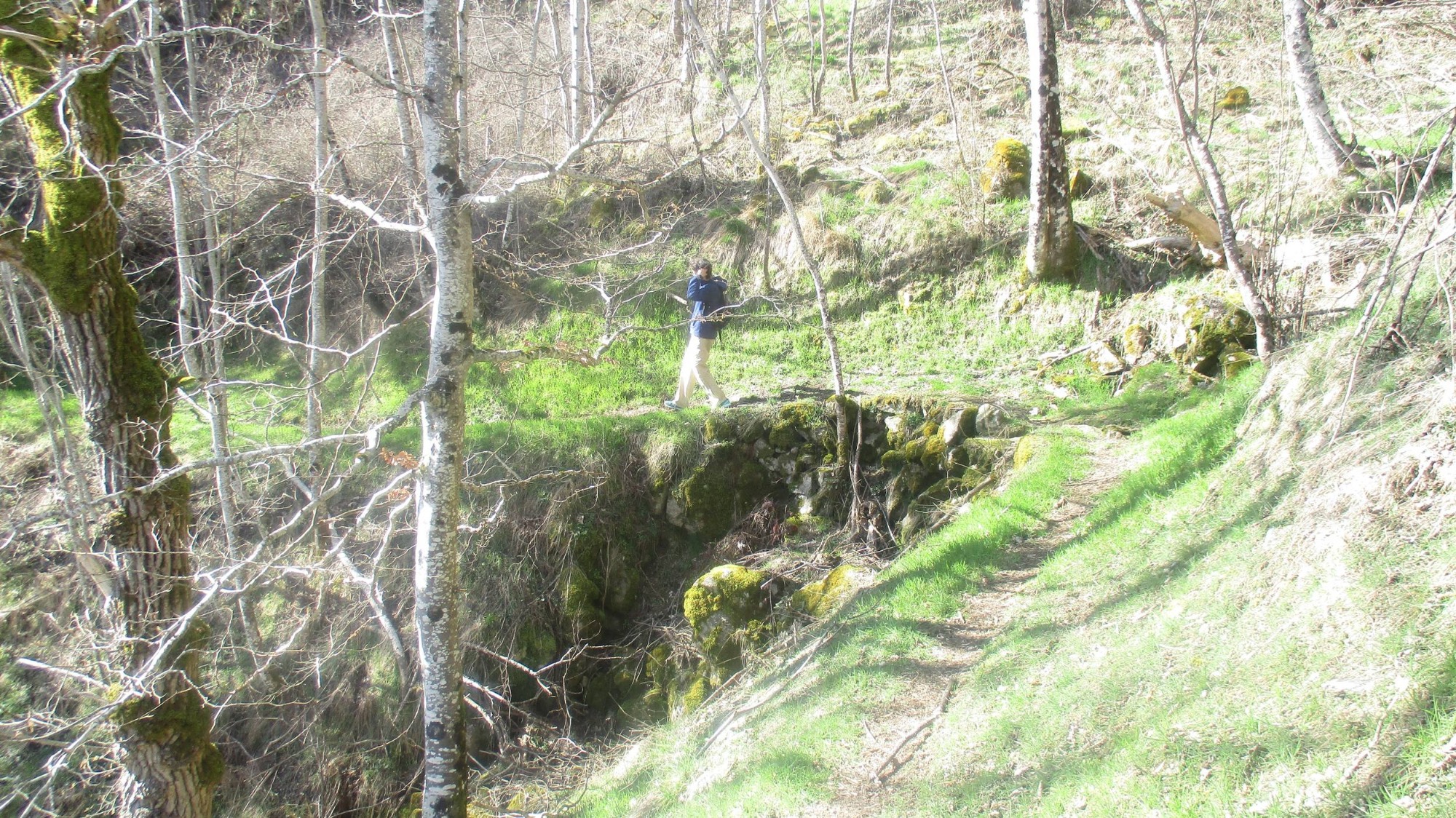 Sentier proche de Mélerines