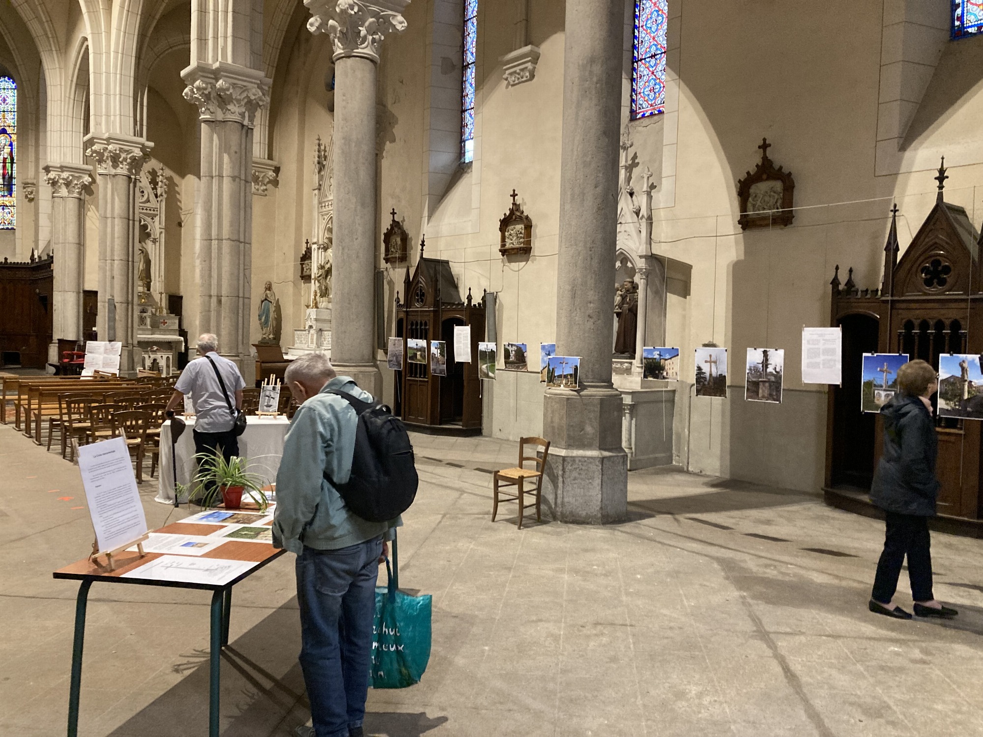 Exposition à Saint-Joseph de Cance