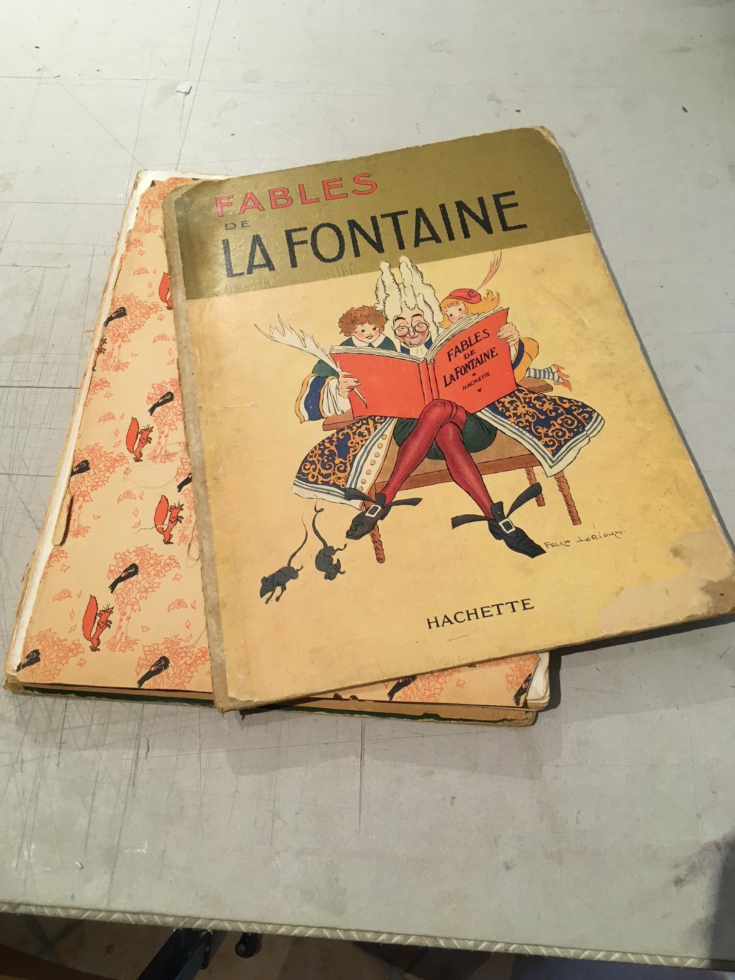 Découverte d'un atelier de reliure et de restauration de livres anciens, bandes dessinées_Roiffieux