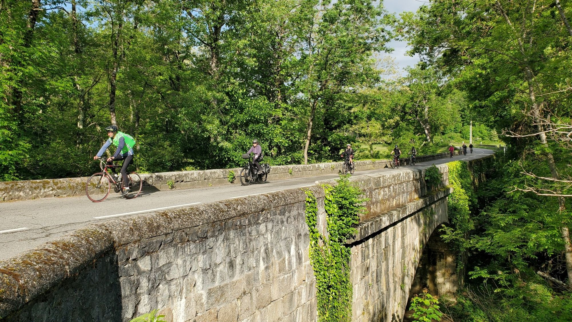 Sortie vélo accompagnée par un guide