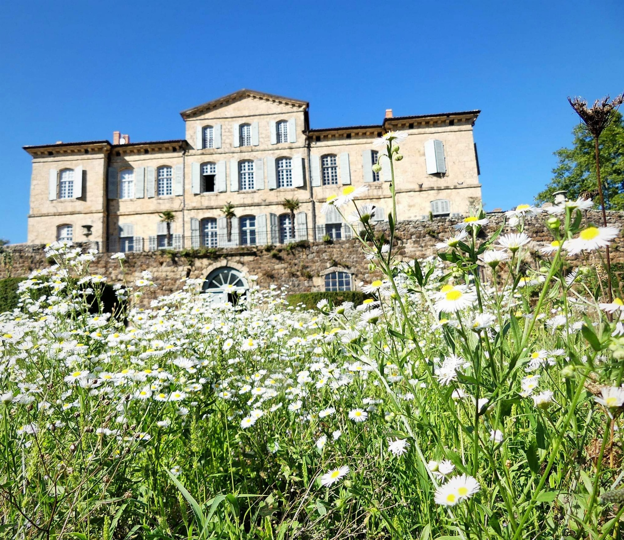 Château de La Rivoire façade sud