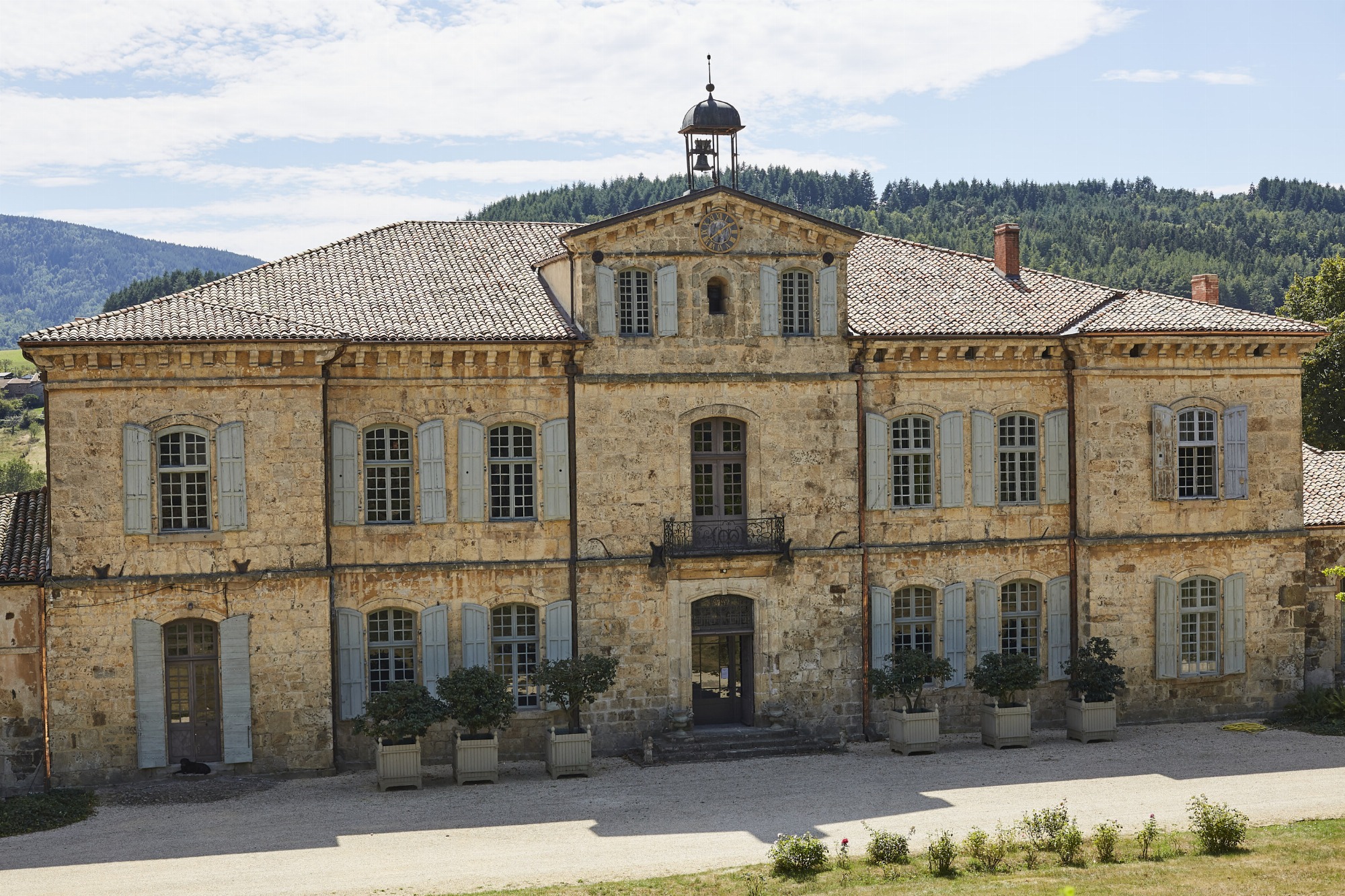 Château de La Rivoire façade nord