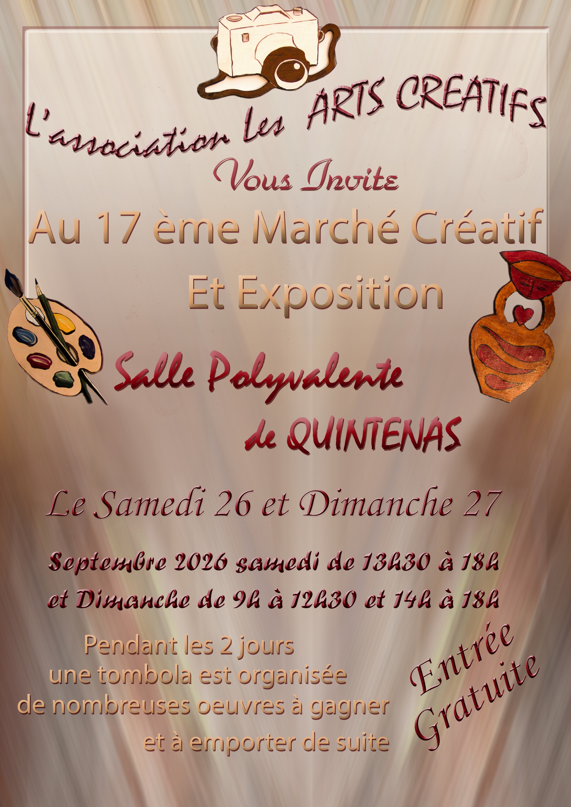 Affiche marché Créatif