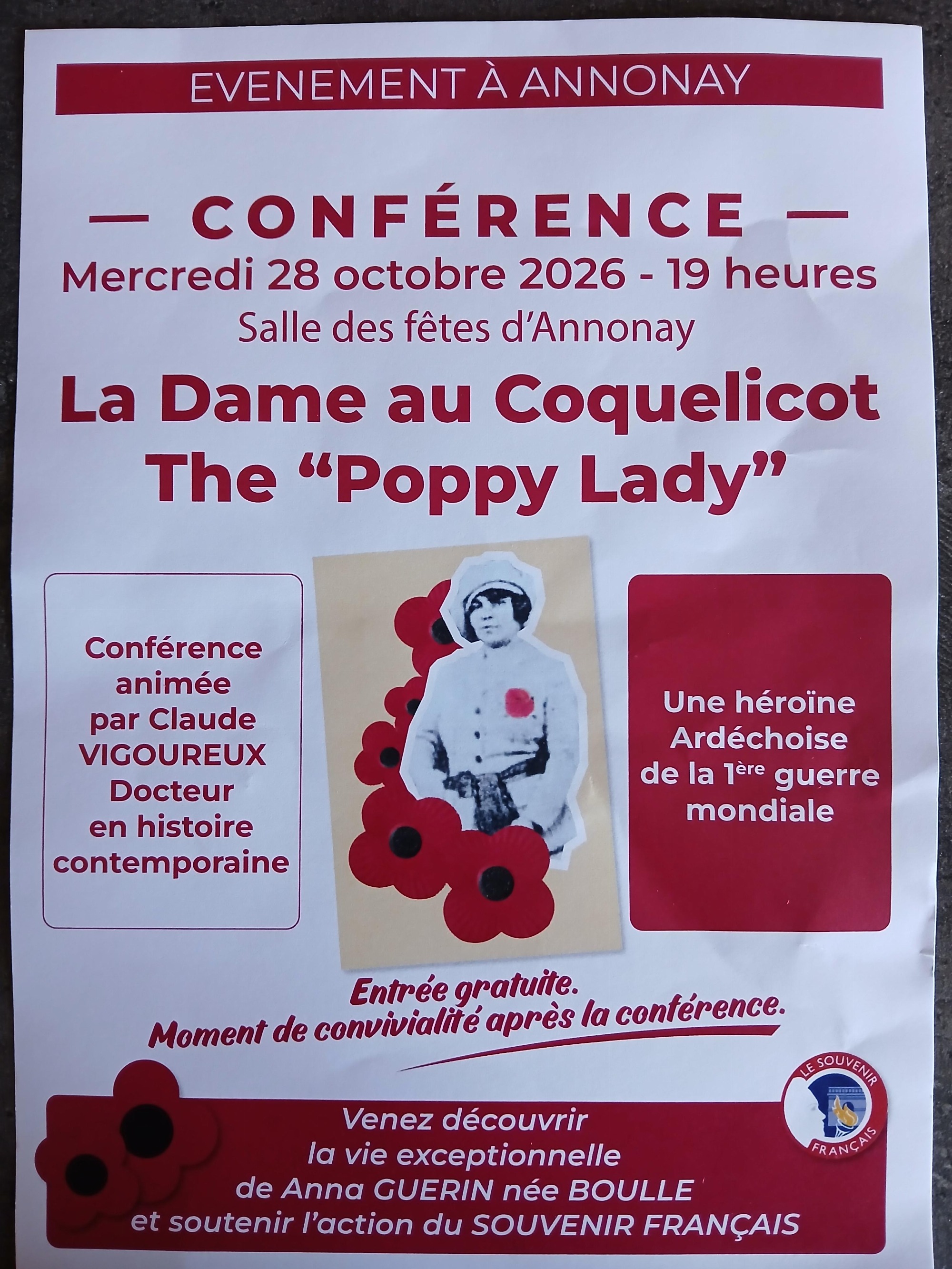 La dame au coquelicot