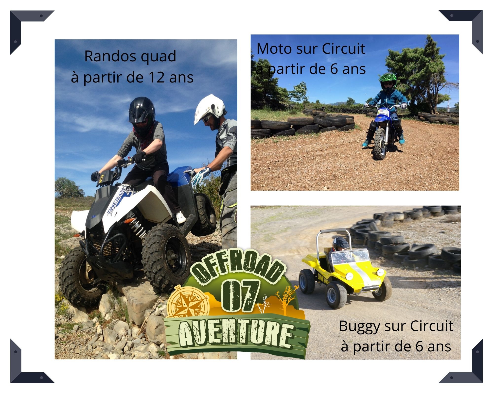Quad Buggy Moto ardèche