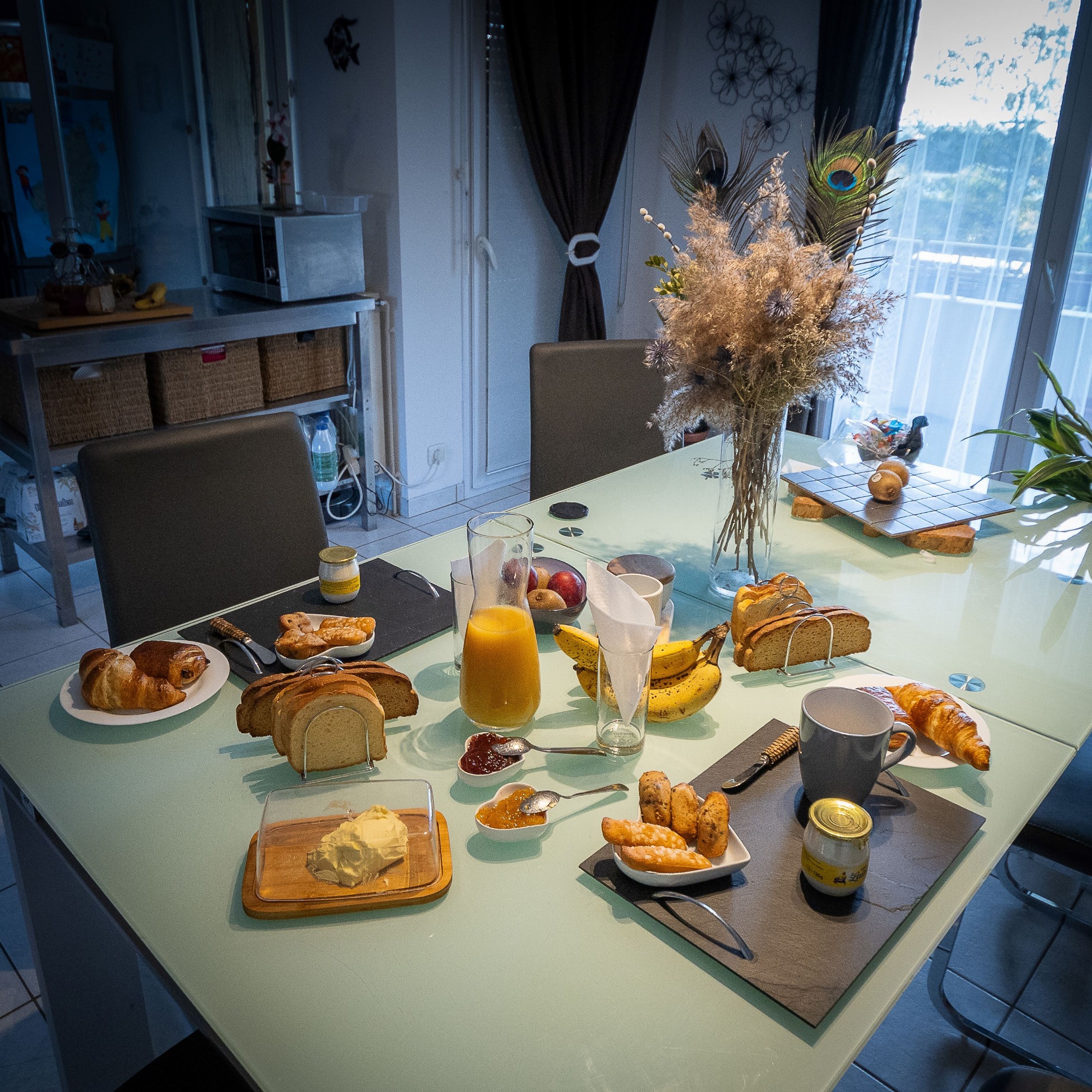 Petit déjeuner continental offert chaque matin