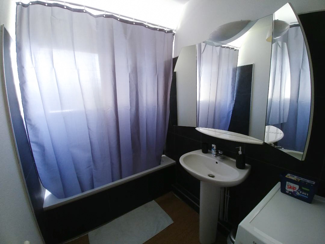 Salle de bains, baignoire