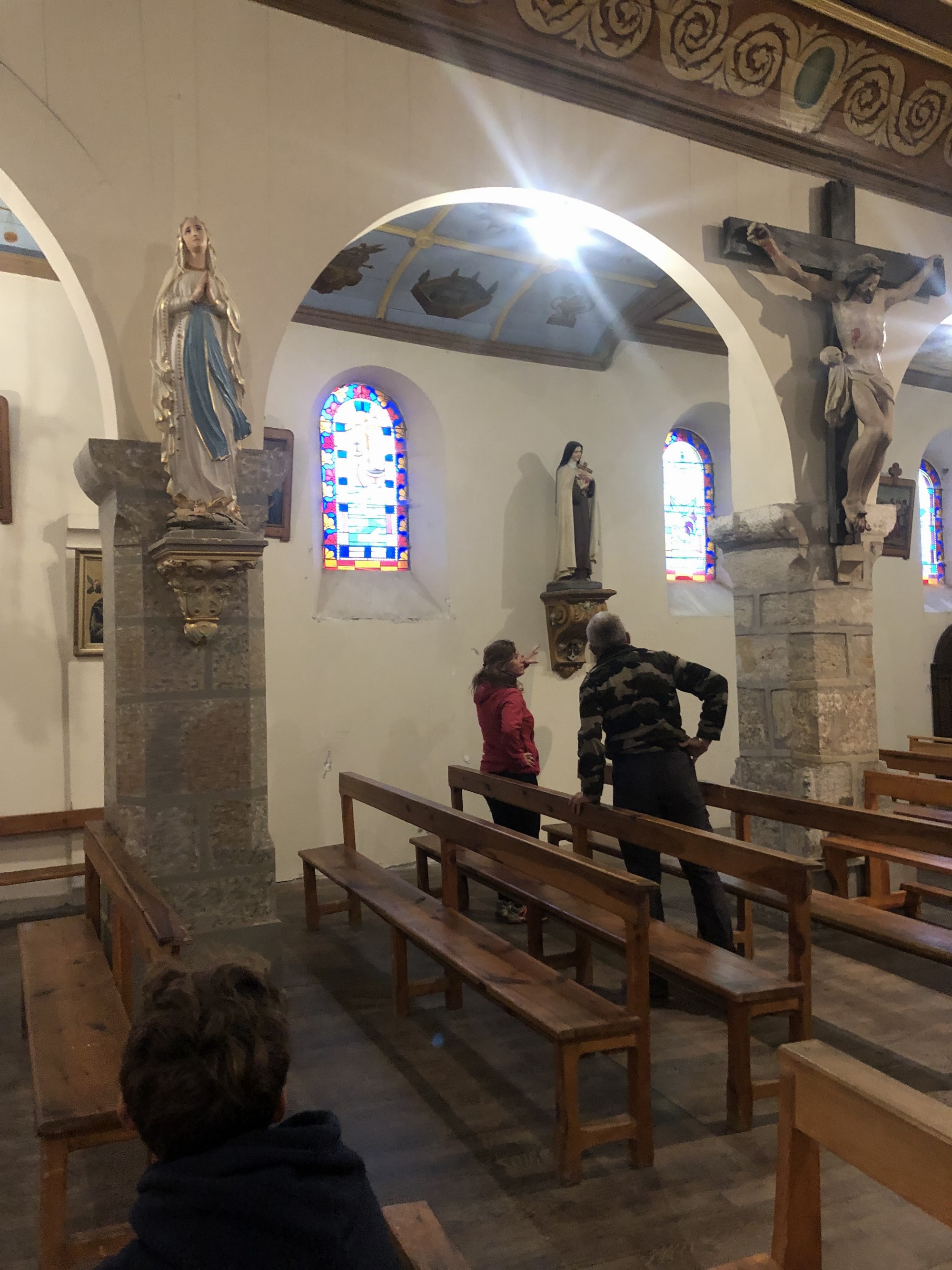 intérieur de l'église