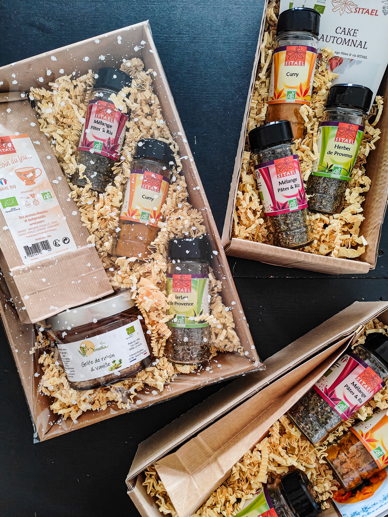 Coffrets cadeaux épicés